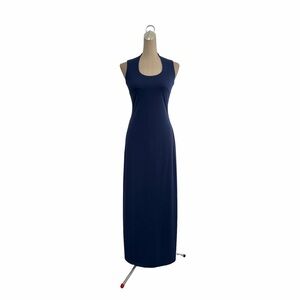 Jacob Navy Blue Maxi Dress